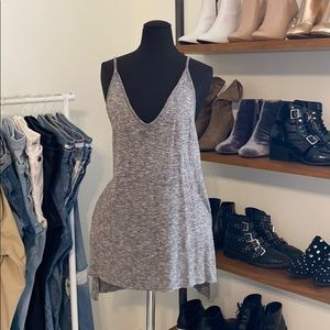 Forever 21 Heathered Oversized Tank Top | Size M